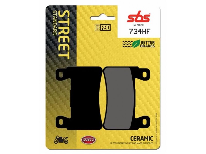 Гальмівні колодки SBS Standard Brake Pads, Ceramic